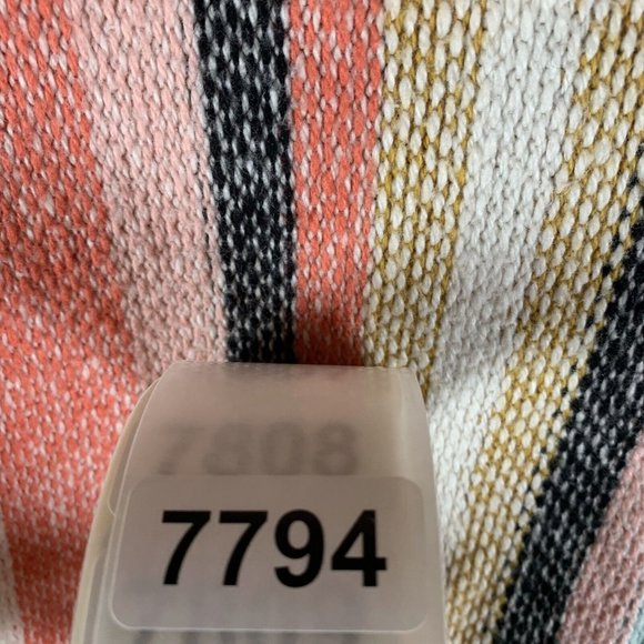 Rip Curl Sweater Women's S Multicolor Striped Knit Hooded‎ Pockets Pullover 7794 - Picture 4 of 6